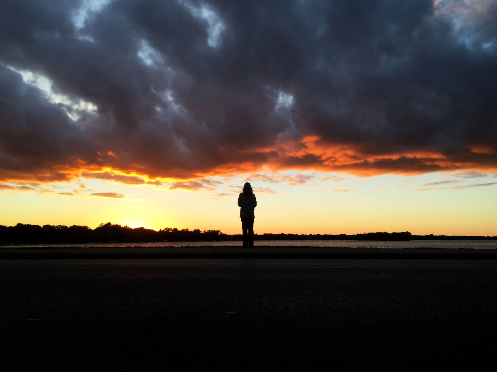 Autumn sunset